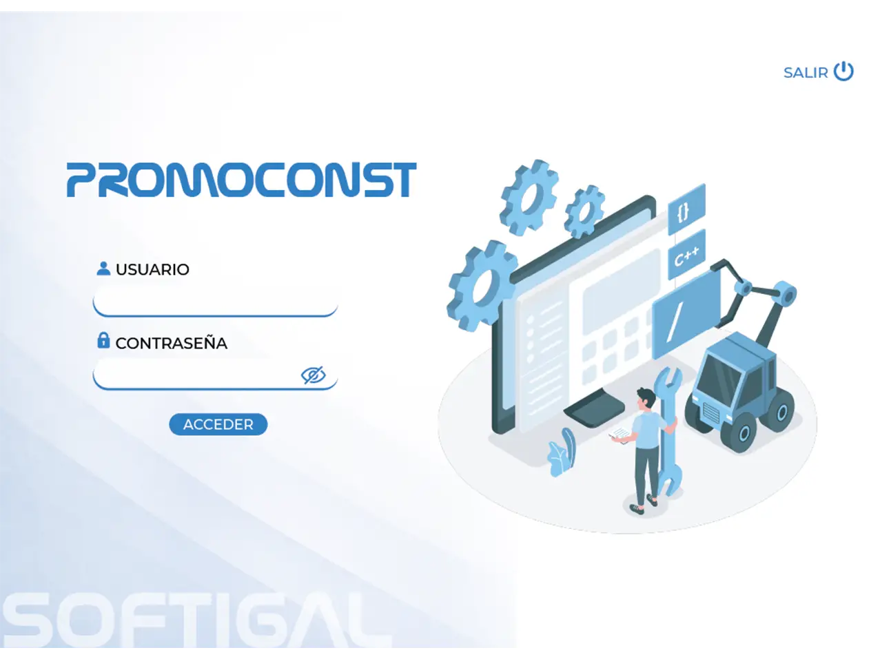 Promoconst login