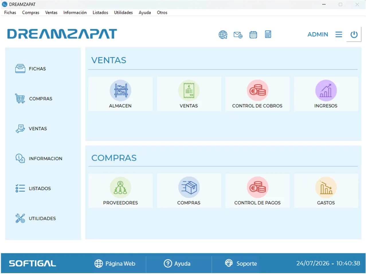 dreamzapat interfaz 2
