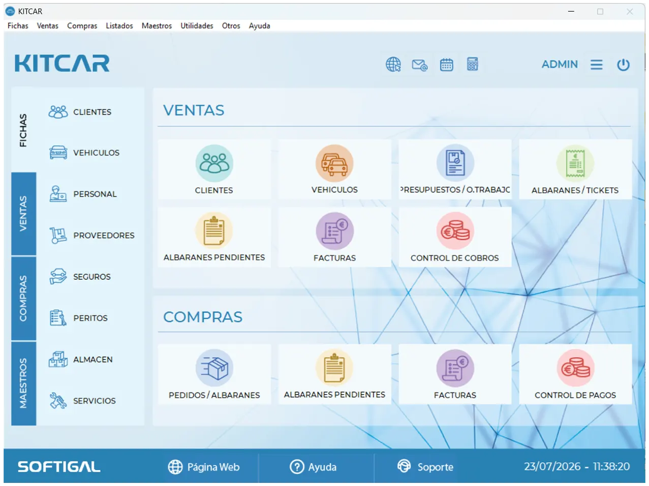 kitcar interfaz 2