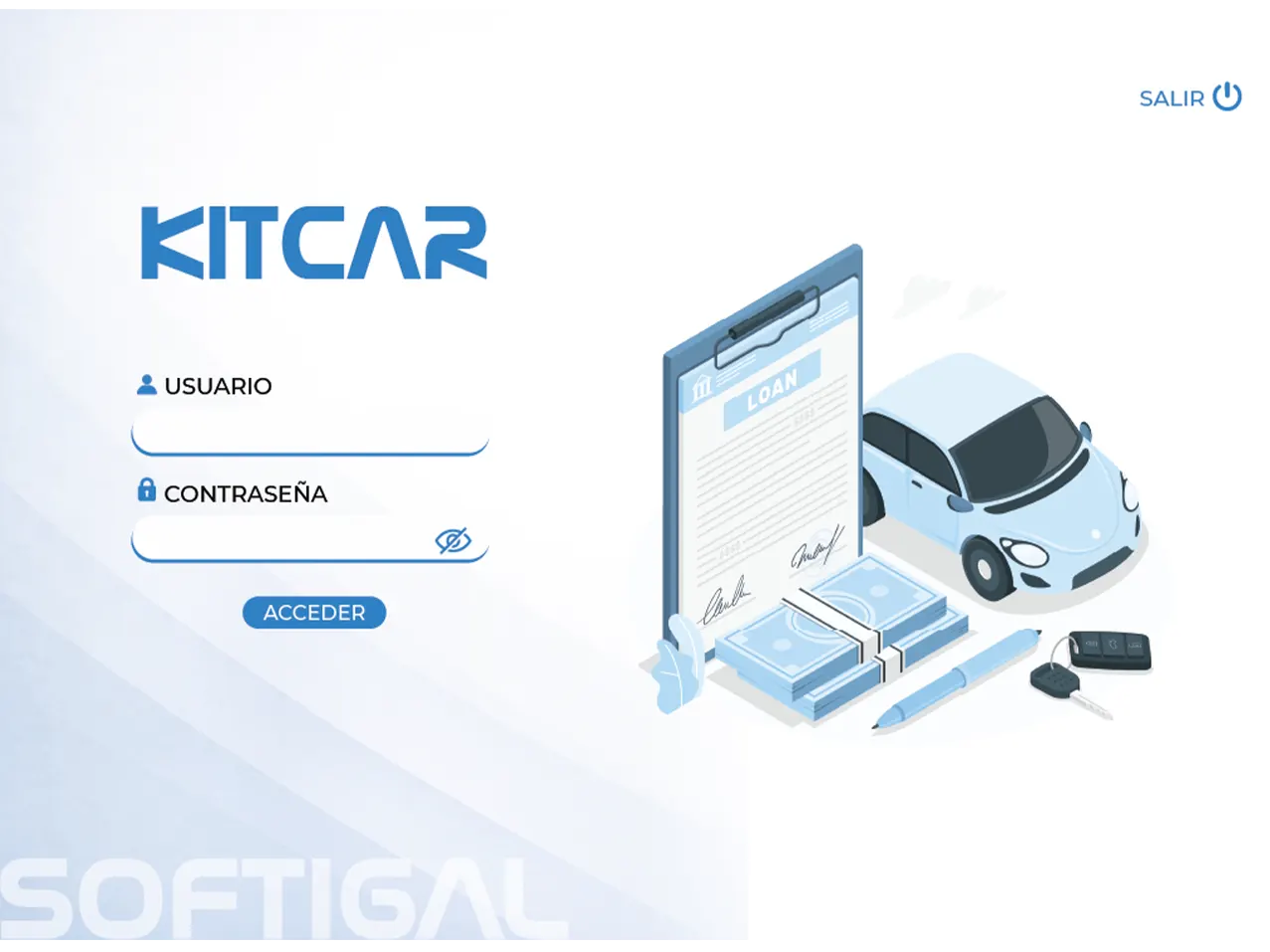kitcar login