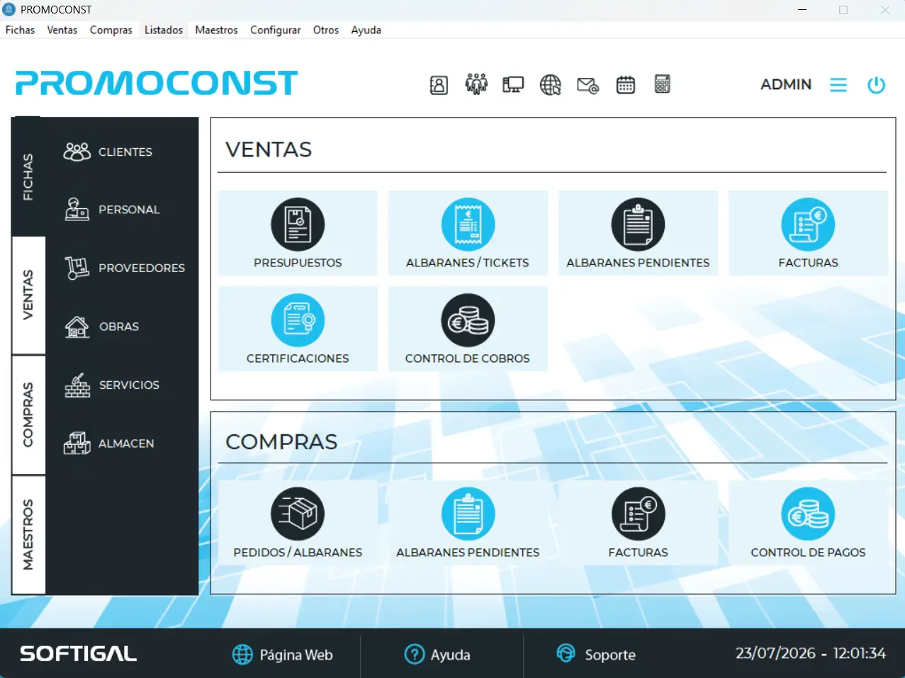 promoconst interfaz