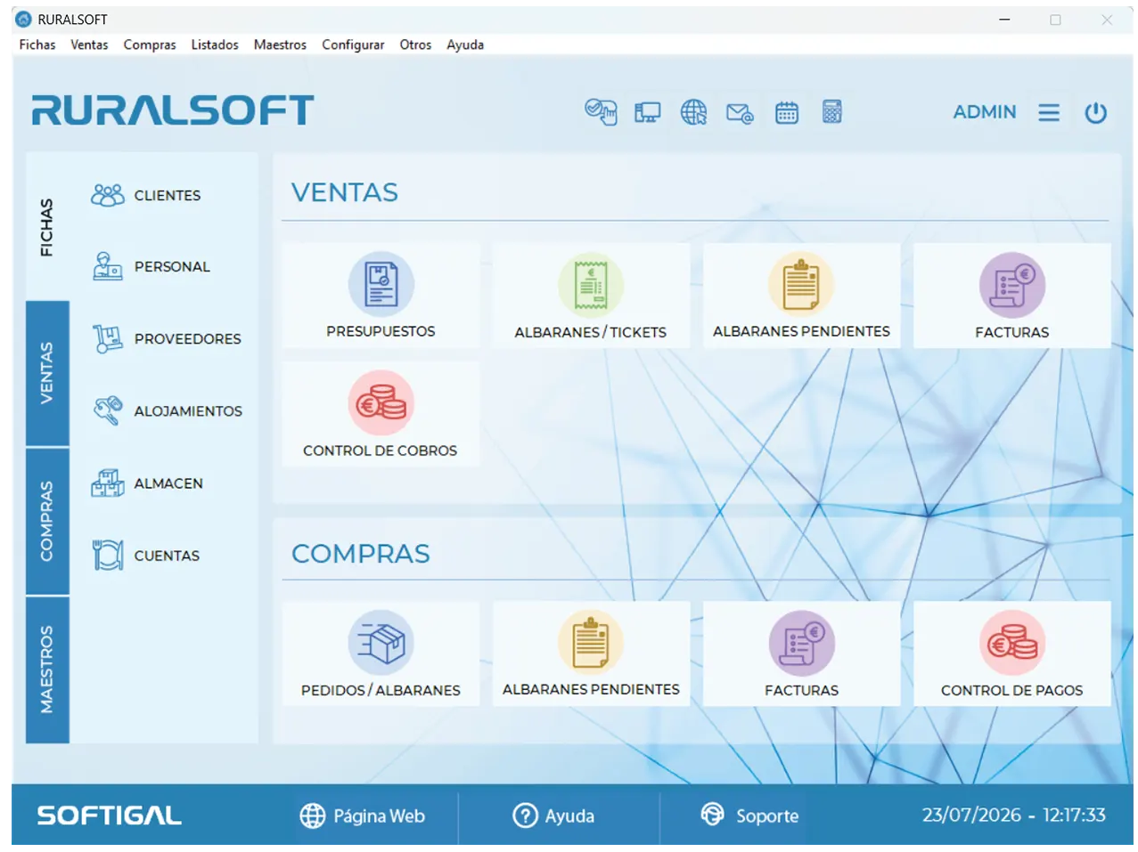 ruralsoft interfaz 2
